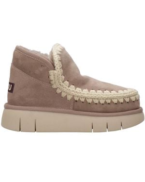 Mou Stiefel Taubengrau - Braun