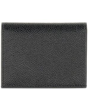 Thom Browne Small Leather Goods - Black