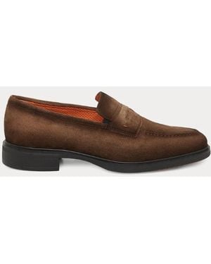 Santoni Gemakkelijke Loafer - Bruin