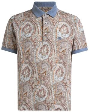 Etro Piqué Polo - Multicolour