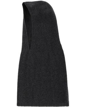 Alysi Knitted Hood - Black