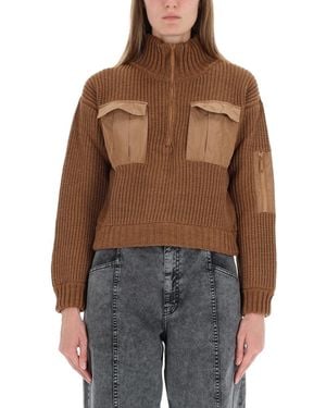 Baum und Pferdgarten Jumper "Clyde" - Brown