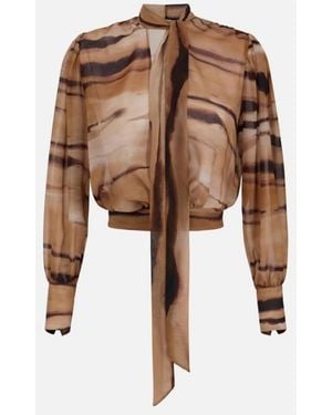 Elisabetta Franchi Blouses - Brown