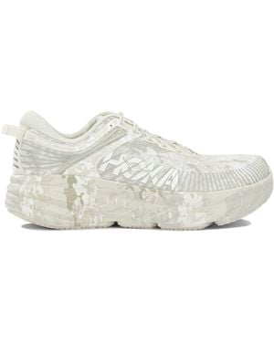 Hoka One One "Bondi 7 Beams" Low-Top-Sneaker - Weiß
