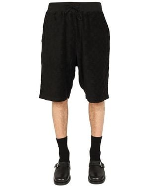 Ambush Monogram Logo Bermuda - Black