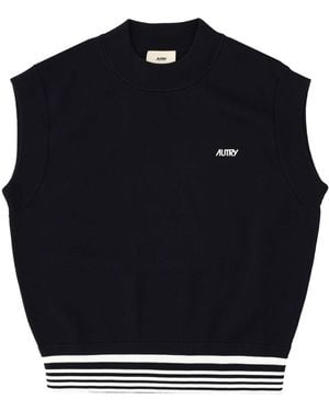 Autry Knitted Tops - Blue