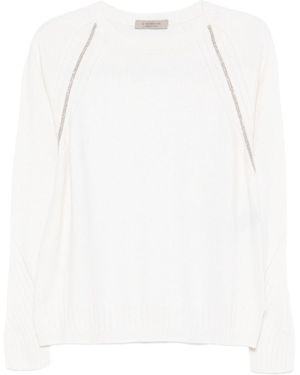 D. EXTERIOR D. Außenpullover - Weiß