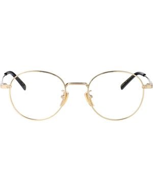 Gucci Transparent Metal Glasses - Metallic