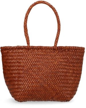 Dragon Diffusion Small "Grace Basket" Bag - Brown