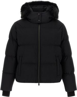 Moose Knuckles 'Misti Puffer' Down Jacket - Schwarz