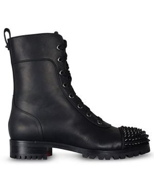 Christian Louboutin Ts Croc Flat - Black