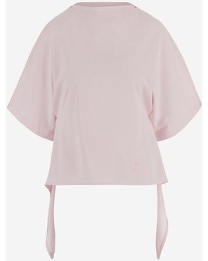 Jacquemus Nylon T Shirt - Pink
