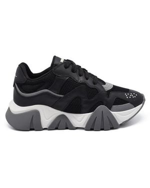 Versace Squalo Low-Top Sneakers - Schwarz