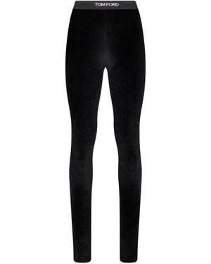 Tom Ford Logo Leggings - Black
