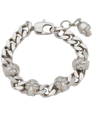 McQueen Skull Bracelet - Metallic