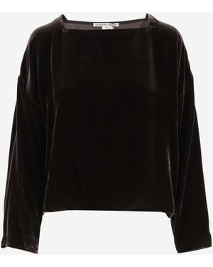 Stephan Janson Viscose Blend Top - Noir