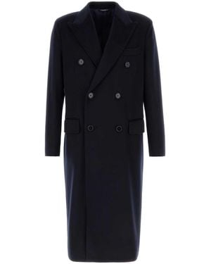 Dolce & Gabbana Virgin Wool Wool Jacket - Black