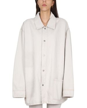 Maison Margiela Shirt Style Casual Jacket - White