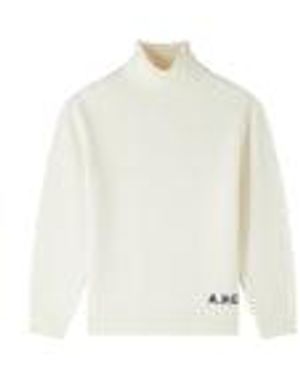 A.P.C. Pullover beige - Weiß