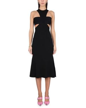 McQueen Viscose Blend Dress - Black