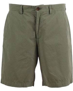 Sebago Sasanoa Short Chino Senza Pince - Verde