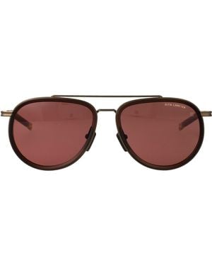 Dita Eyewear Aviator Sunglasses Dls441 A 01 - Brown