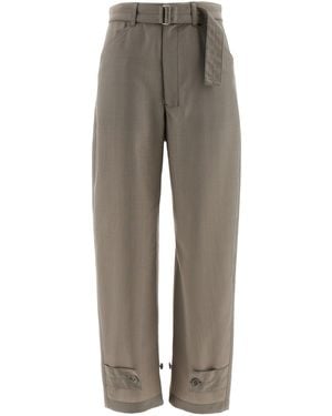 Lemaire "Curved Tailored Pants" - Grau
