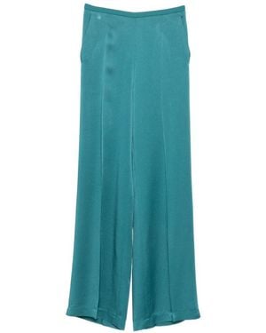 forte_forte High-Waisted Trousers - Blue