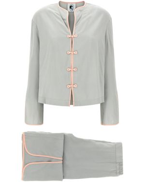 Sleeper 'louis Pyjama' Compleet - Grijs