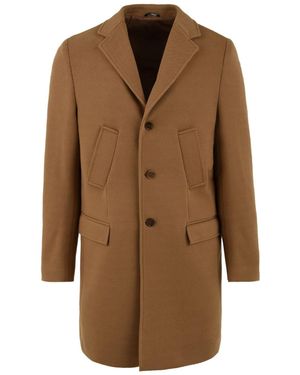 Daniele Alessandrini Coats Kamel - Braun
