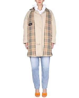 1/OFF Trench Remade Burberry - Natural