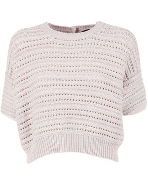 Emporio Armani Woman Jumper - White