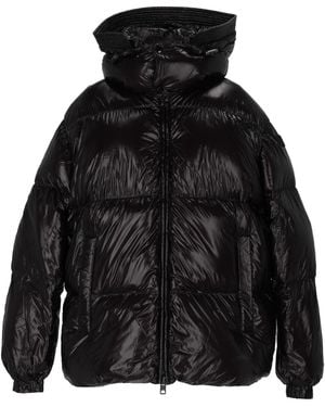 DIESEL Glossy Quilted W-Rolfys-Wrd-Bkcp Down Jacket - Black