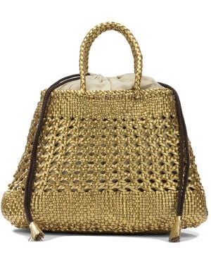 Dragon Diffusion "Santa Cano" Medium Handbag - Metallic