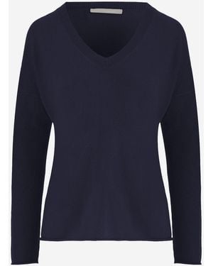 Allude Cashmere Jumper - Blue