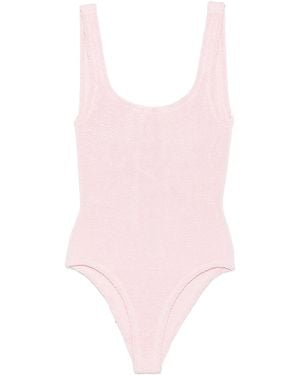 Hunza G Square Neck Swim - Pink