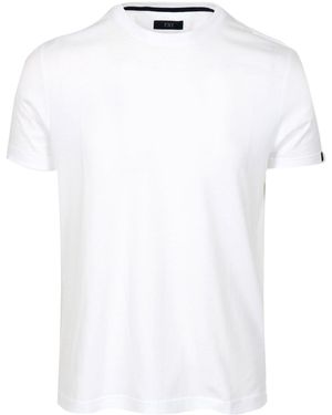 Fay T-Shirts und Polos - Weiß