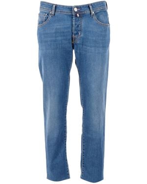 Jacob Cohen 5 Pockets Slim Fit Trousers - Blue