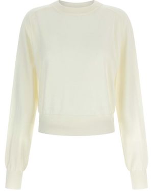 Jacquemus Le Sweater Brodé Maglioni Bianco-Donna