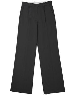 Nine:inthe:morning Tailored Wool-Blend Trousers - Grey