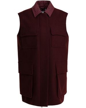 Max Mara Sleeveless Jacket - Viola