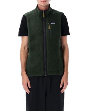 Patagonia Retro Pile Fleece Vest - Black
