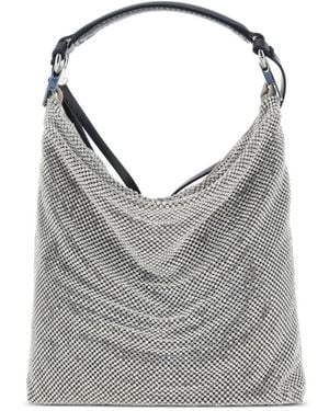 Benedetta Bruzziches Bella Ciao Schultertasche - Grau