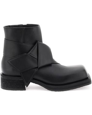 Acne Studios Musubi -knöchelstiefel - Zwart