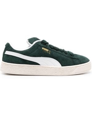 PUMA Suede Xl Hairy Shoes - Green
