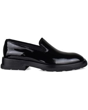 McQueen Alexander Mc Queen Slip On Tread Loafers - Black