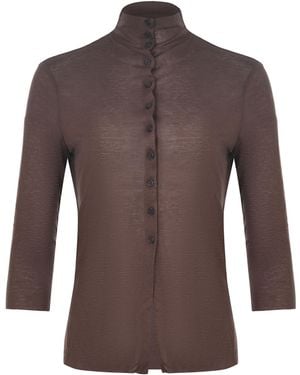 Alysi Jumper Made Of A Wool - Brown