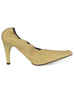 Bottega Veneta Crunch Pumps - Metallic