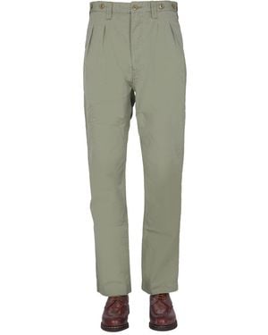 Nigel Cabourn Oversize Fit Trousers - Green
