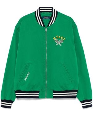 Polo Ralph Lauren Varsity Jkt Lined Bomber - Green